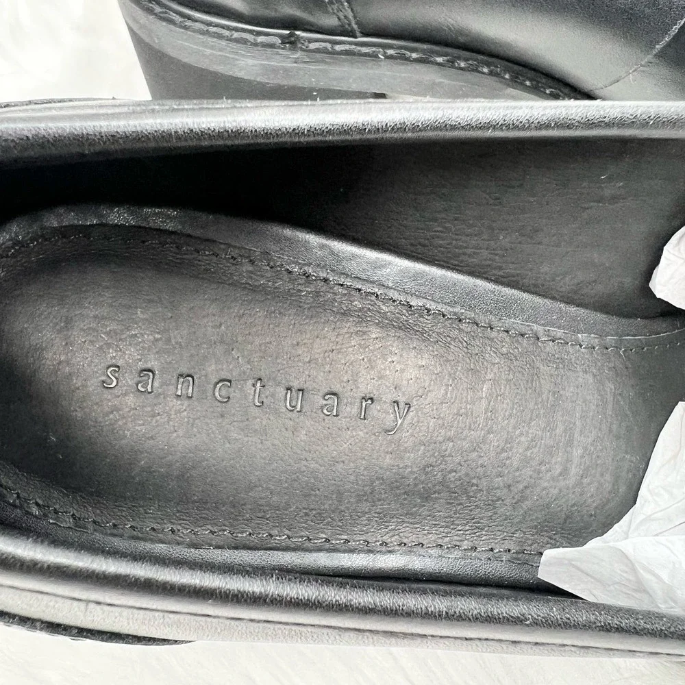 New Women’s Sanctuary Primo Slip On Chain Loafers Size 8.5
